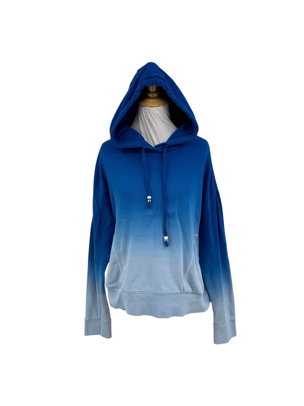 Greyson Sweatshirt Womens M Medium Blue Ombre Gradient Coastal Dip Archer Hoodie